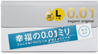 Sagami Original 0.01 L size Extra Lubricated Navigation