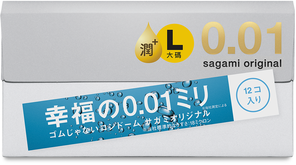 Sagami Original 0.01 L size Extra Lubricated